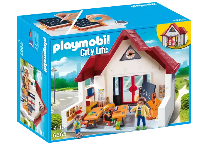 Playmobil 6865 - Βαλιτσάκι - Σχολείο (exclusive) - BOX