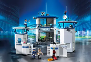 Playmobil 6872 - Polizei-Kommandozentrale mit Gefängnis