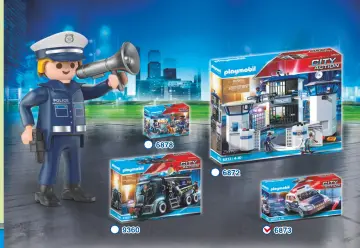 Bauanleitungen Playmobil 6873 - Polizei-Einsatzwagen (11)