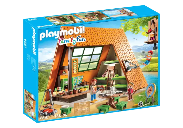 Playmobil 6887 - Camping Lodge - BOX