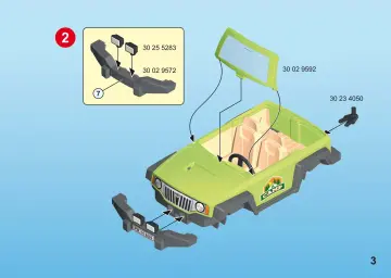 Manuales de instrucciones Playmobil 6889 - Vehículo 4x4 con Canoa (3)