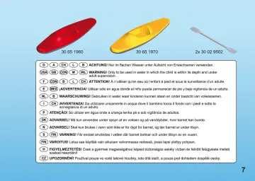 Manuales de instrucciones Playmobil 6889 - Vehículo 4x4 con Canoa (7)