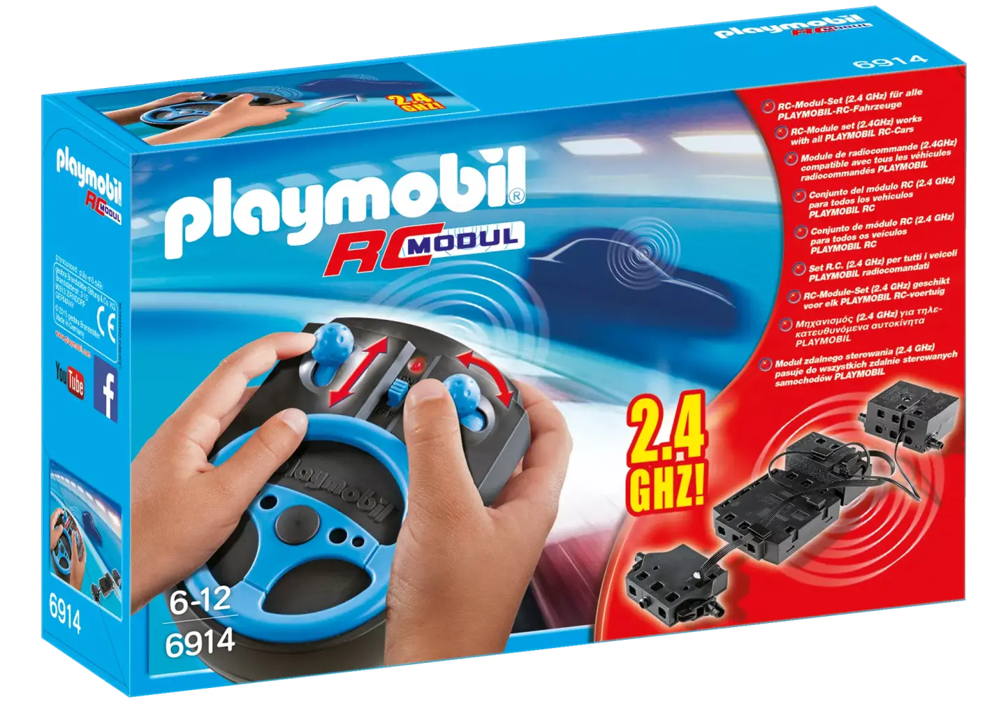 Abapri - Playmobil 6914 - Remote Control Set 2.4GHz
