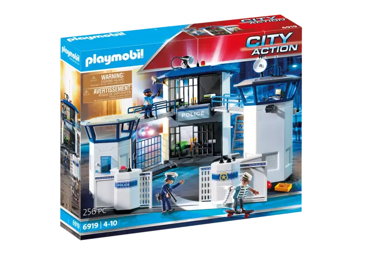 Playmobil 6919 - Komisariat policji z więzieniem - BOX