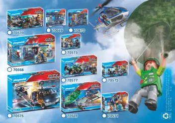 Manual de instruções Playmobil 6920 - Carro da Polícia com luzes e som (12)