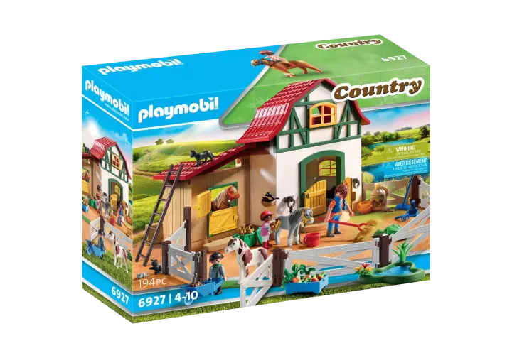 Playmobil 6927 - Granja de Ponis - BOX