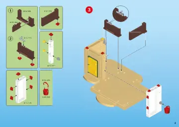 Manual de instruções Playmobil 6927 - Quinta dos Póneis (4)