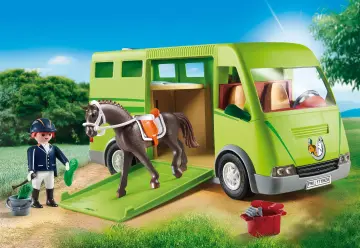 Playmobil 6928 - Όχημα μεταφοράς αλόγων