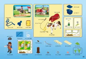 Manual de instruções Playmobil 6929 - Set de Limpeza para Cavalos (11)