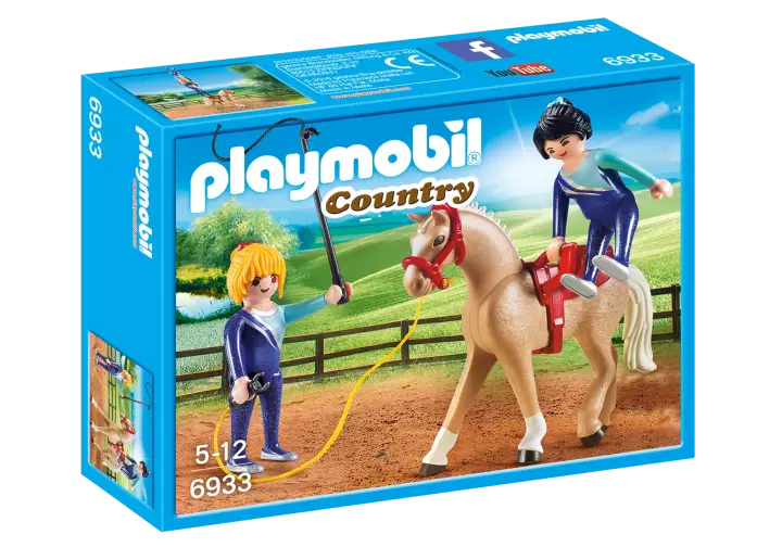 Playmobil 6933 - Treinadora de Cavalos - BOX