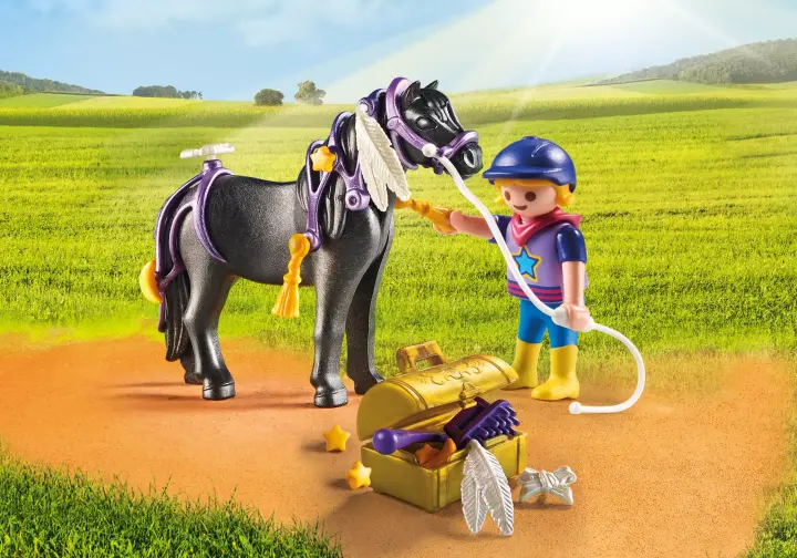 Playmobil 6970 - Poney à décorer Etoile