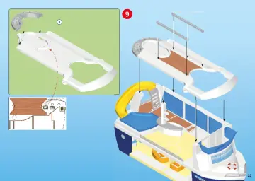 Bouwplannen Playmobil 6978 - Cruiseschip (10)
