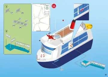 Bouwplannen Playmobil 6978 - Cruiseschip (12)