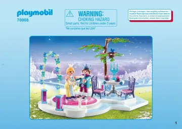 Bauanleitungen Playmobil 70008 - SuperSet Prinzessinnenball (1)