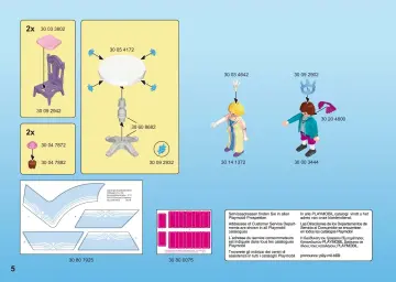 Bauanleitungen Playmobil 70008 - SuperSet Prinzessinnenball (5)