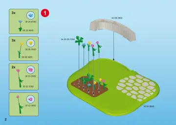 Building instructions Playmobil 70010 - SuperSet Family Garden (2)