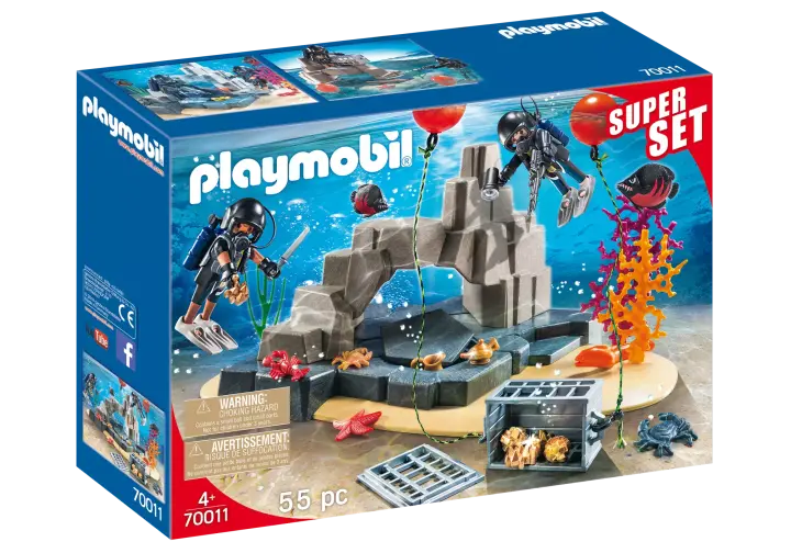 Playmobil 70011 - SuperSet SEK-Taucheinsatz - BOX