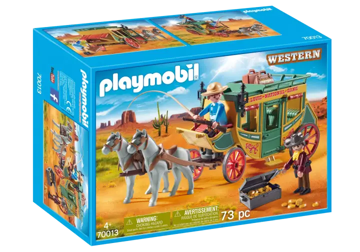 Playmobil 70013 - Άμαξα Άγριας Δύσης - BOX