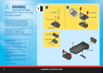 Manuales de instrucciones Playmobil 70018 - Policía Galáctica Camión (2)