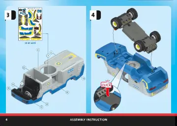 Manuales de instrucciones Playmobil 70018 - Policía Galáctica Camión (4)