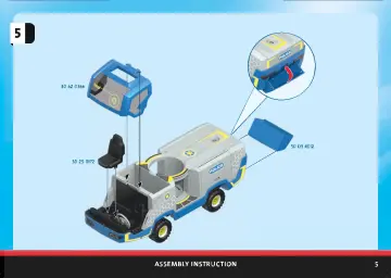 Manuales de instrucciones Playmobil 70018 - Policía Galáctica Camión (5)