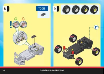Manuales de instrucciones Playmobil 70018 - Policía Galáctica Camión (26)