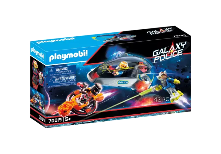 Playmobil 70019 - Galaxy Szybowiec policyjny - BOX