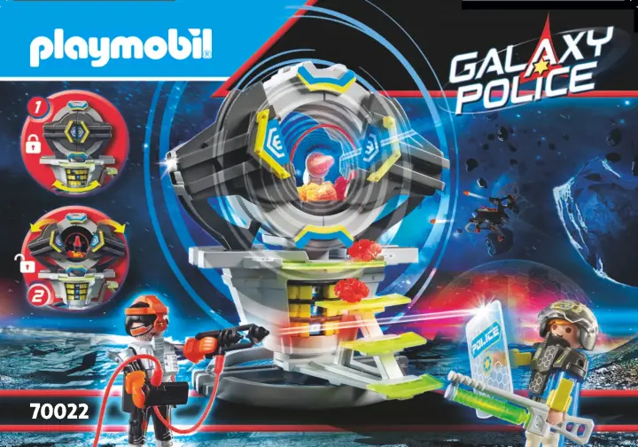Building instructions Playmobil 70022 - Safe with Secret Code (1)