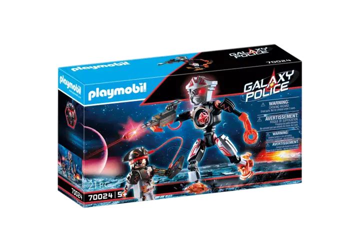 Playmobil 70024 - Galaxy Pirate και ρομπότ - BOX