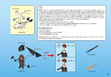 Building instructions Playmobil 70037 - Hiccup and Toothless Playset (5)