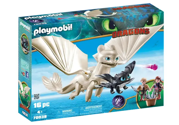 Playmobil 70038 - Tagschatten und Babydrachen mit Kindern - BOX