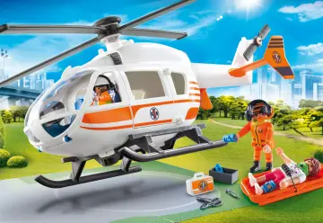 Playmobil 70048 - Helicóptero de Resgate