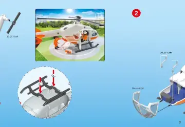 Instrukcje obsługi Playmobil 70048 - Helikopter ratowniczy (3)