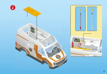 Bouwplannen Playmobil 70049 - Ambulance en ambulanciers (3)