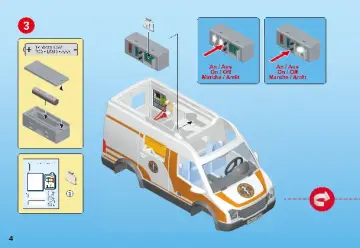Bouwplannen Playmobil 70049 - Ambulance en ambulanciers (4)
