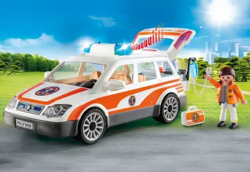 Playmobil 70050 - Notarzt-PKW mit Licht und Sound