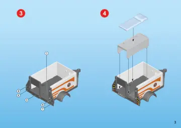 Building instructions Playmobil 70053 - Rescue Quad with Trailer (3)