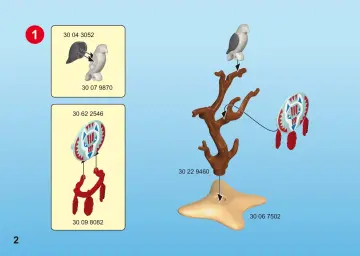 Building instructions Playmobil 70062 - Native American Chief (2)