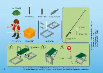 Building instructions Playmobil 70063 - Fisherman (1)