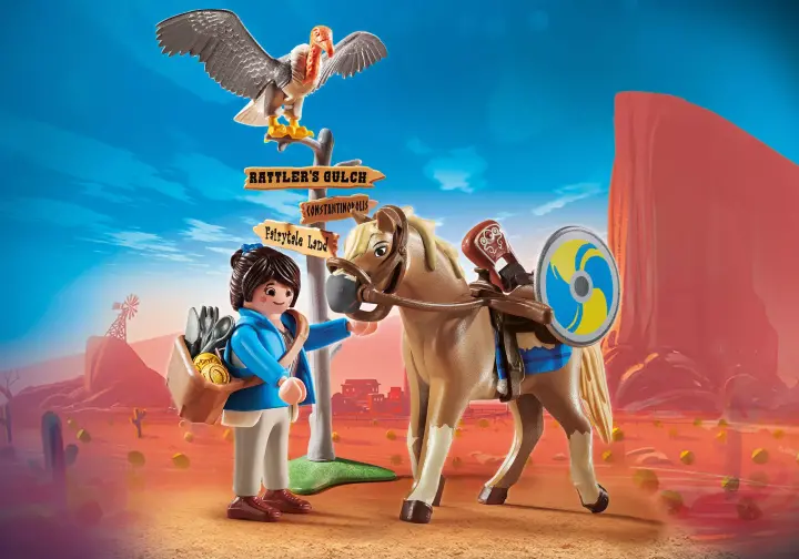 Playmobil 70072 - PLAYMOBIL:THE MOVIE Marla mit Pferd