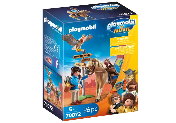 Playmobil 70072 - PLAYMOBIL:THE MOVIE Marla mit Pferd - BOX