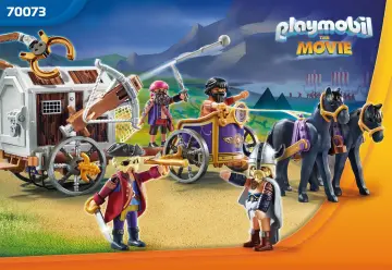 Bauanleitungen Playmobil 70073 - PLAYMOBIL:THE MOVIE Charlie mit Gefängniswagen (1)