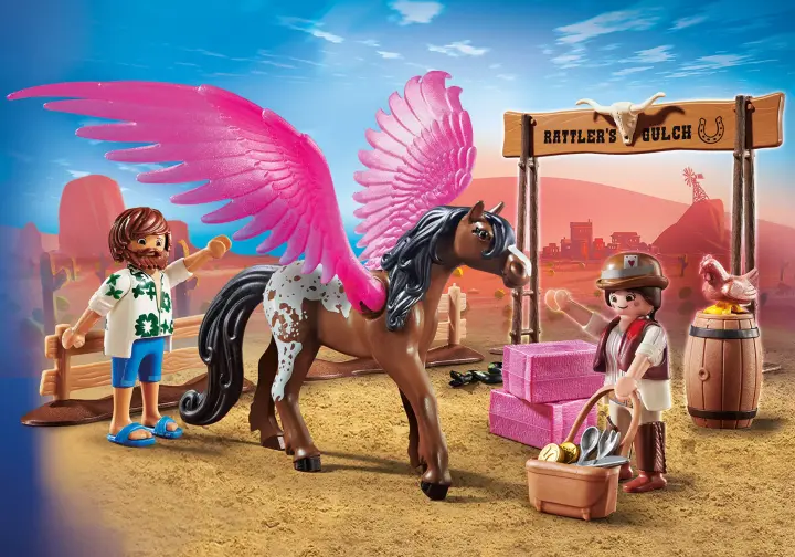 Playmobil 70074 - PTM Η Μάρλα και ο Ντελ στην Άγρια Δύση