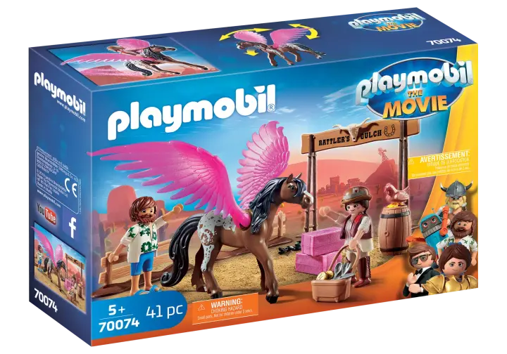 Playmobil 70074 - PTM Η Μάρλα και ο Ντελ στην Άγρια Δύση - BOX