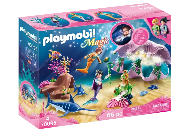 Playmobil 70095 - Φωτιζόμενο Κοχύλι Μαργαριταριών - BOX