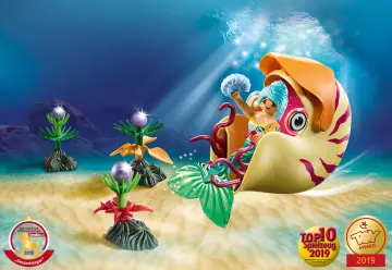Playmobil 70098 - Meerjungfrau mit Schneckengondel
