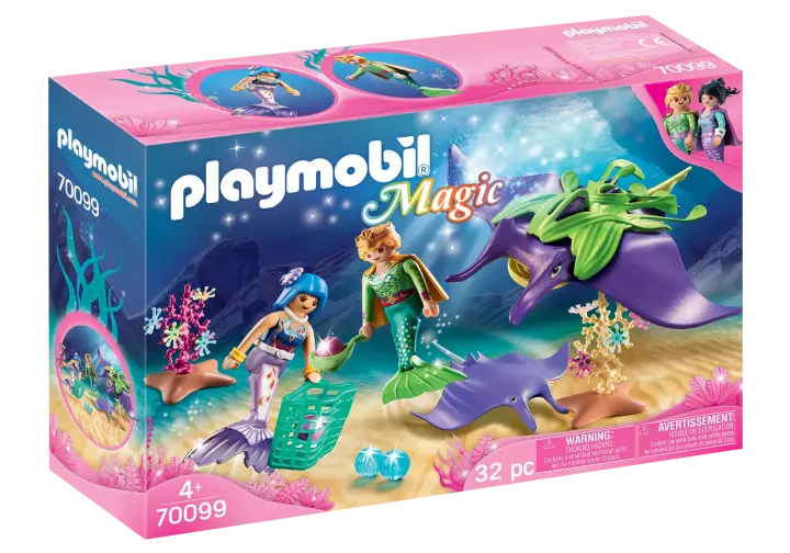 Playmobil 70099 - Συλλέκτες Μαργαριταριών με γιγάντιο Σαλάχι Μάντα - BOX