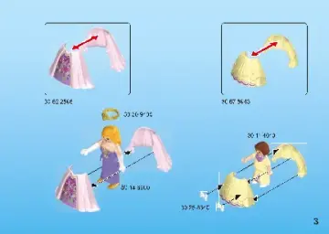 Notices de montage Playmobil 70107 - Valisette Princesses avec licorne (3)