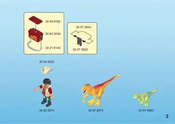 Manuales de instrucciones Playmobil 70108 - Maletín grande Dinosaurios y Explorador (3)