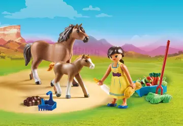 Playmobil 70122 - Η Πρου με άλογο και πουλάρι